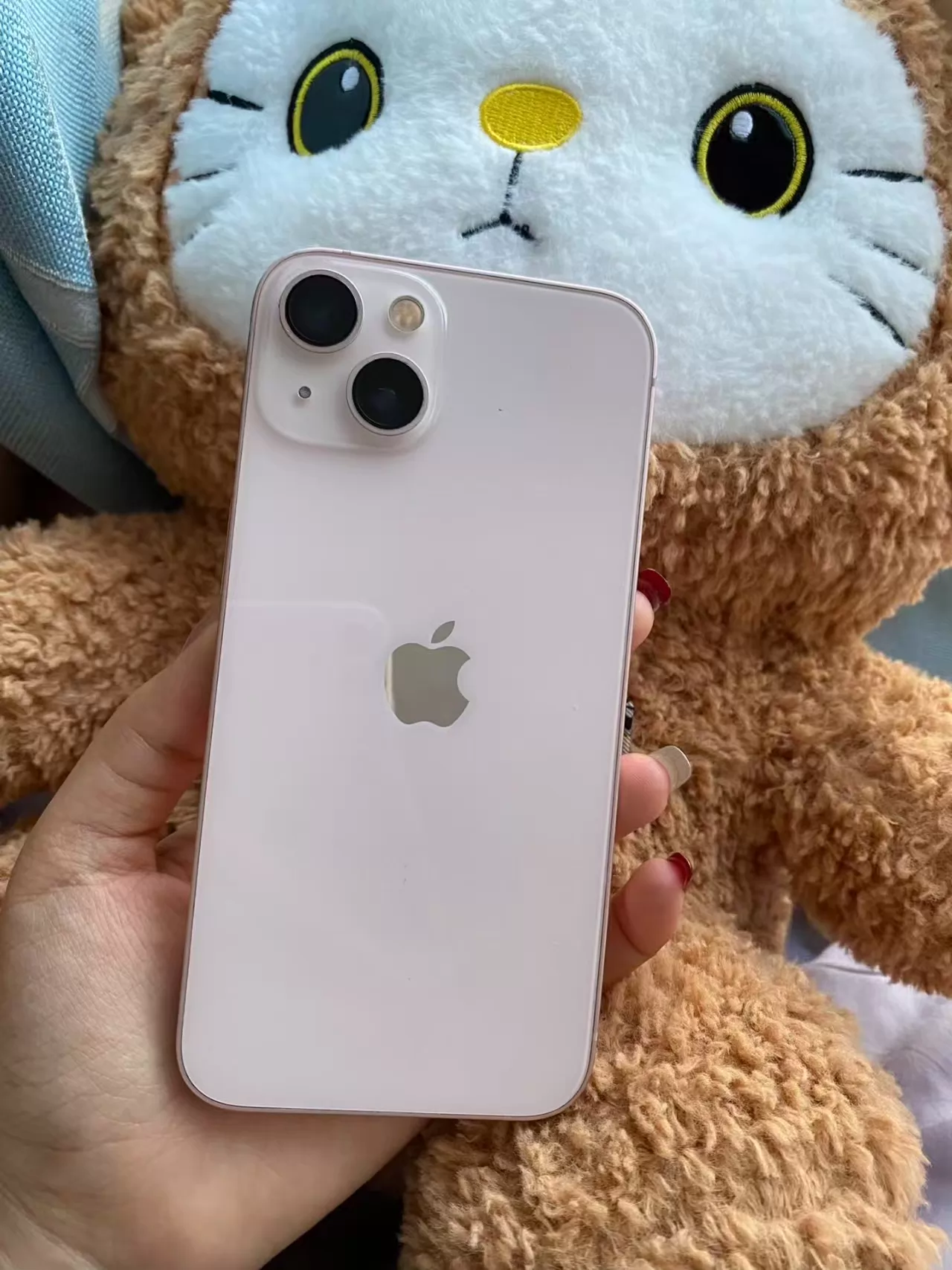 Apple iPhone 13 256G 粉色 几乎全新
