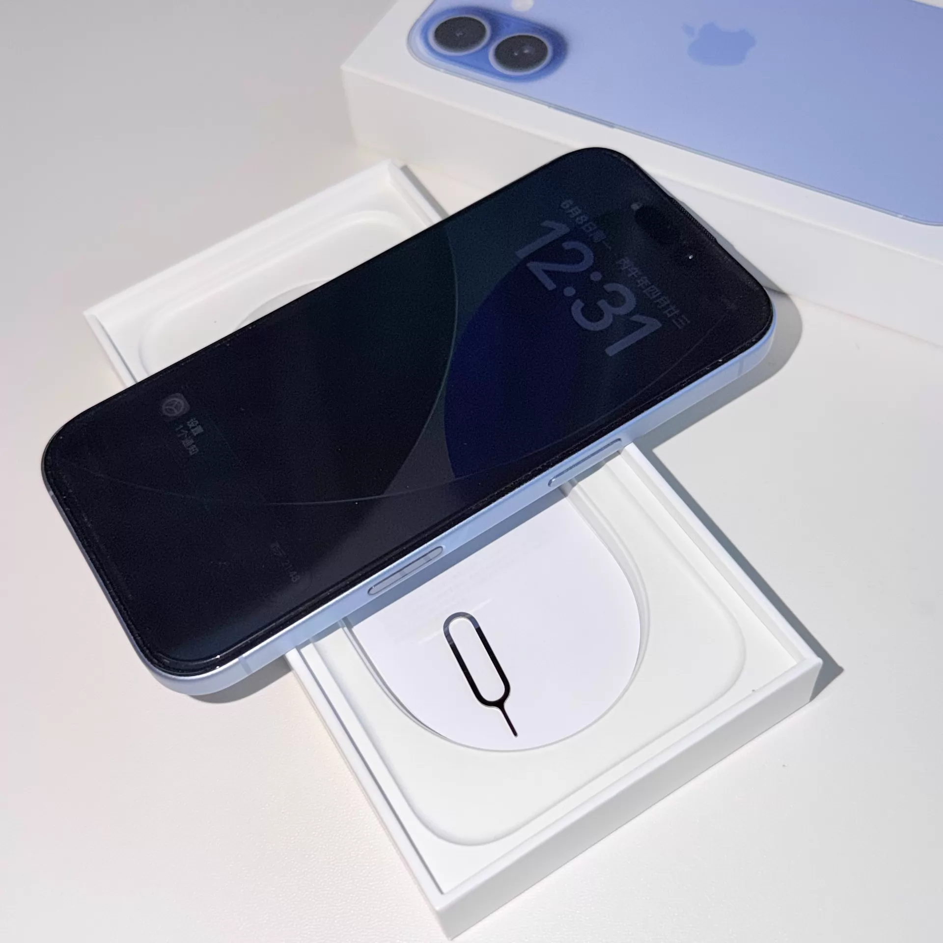 Apple iPhone16 512G 蓝色 几乎全新