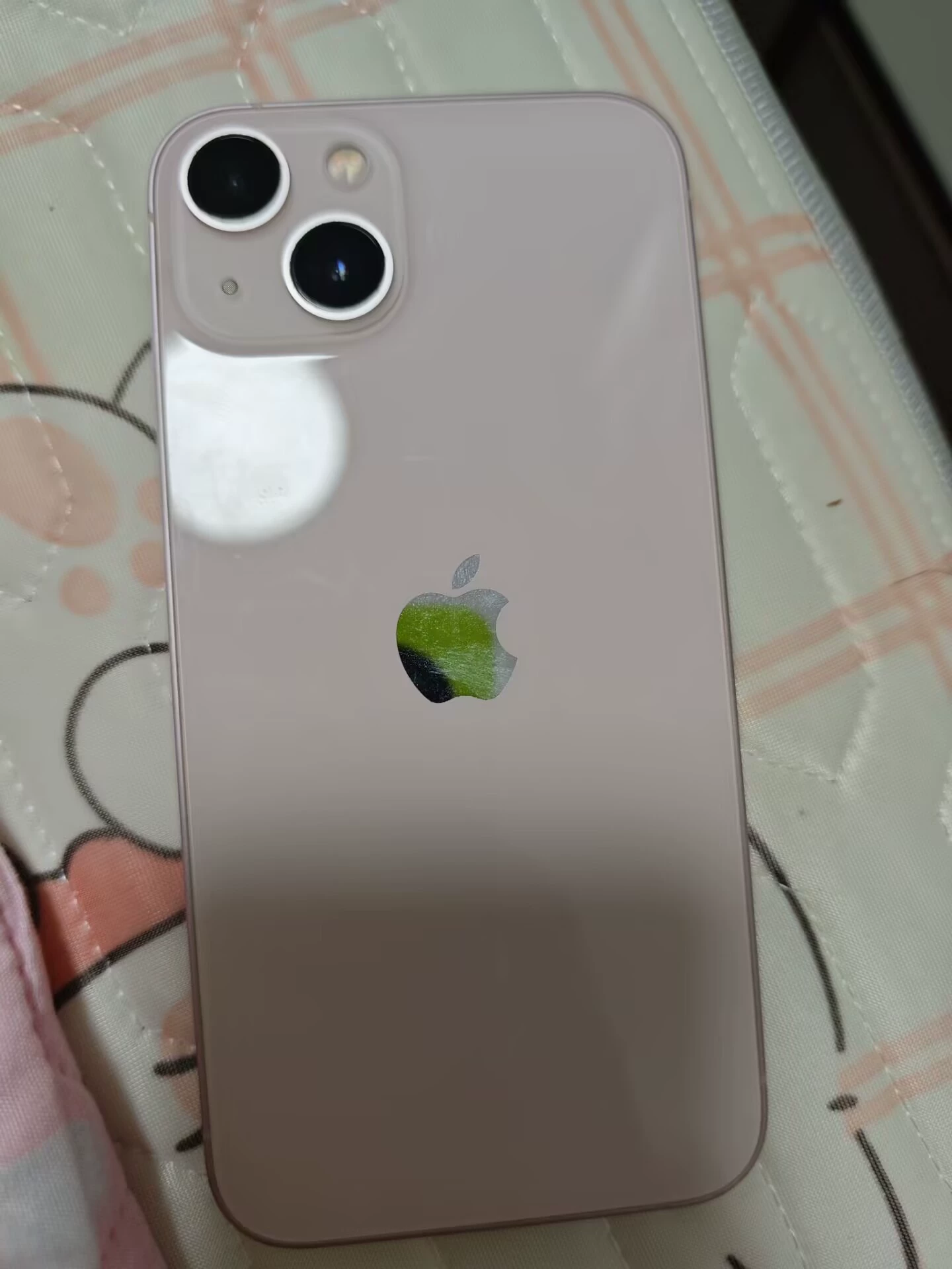 Apple iPhone 128G 粉色 二手实拍