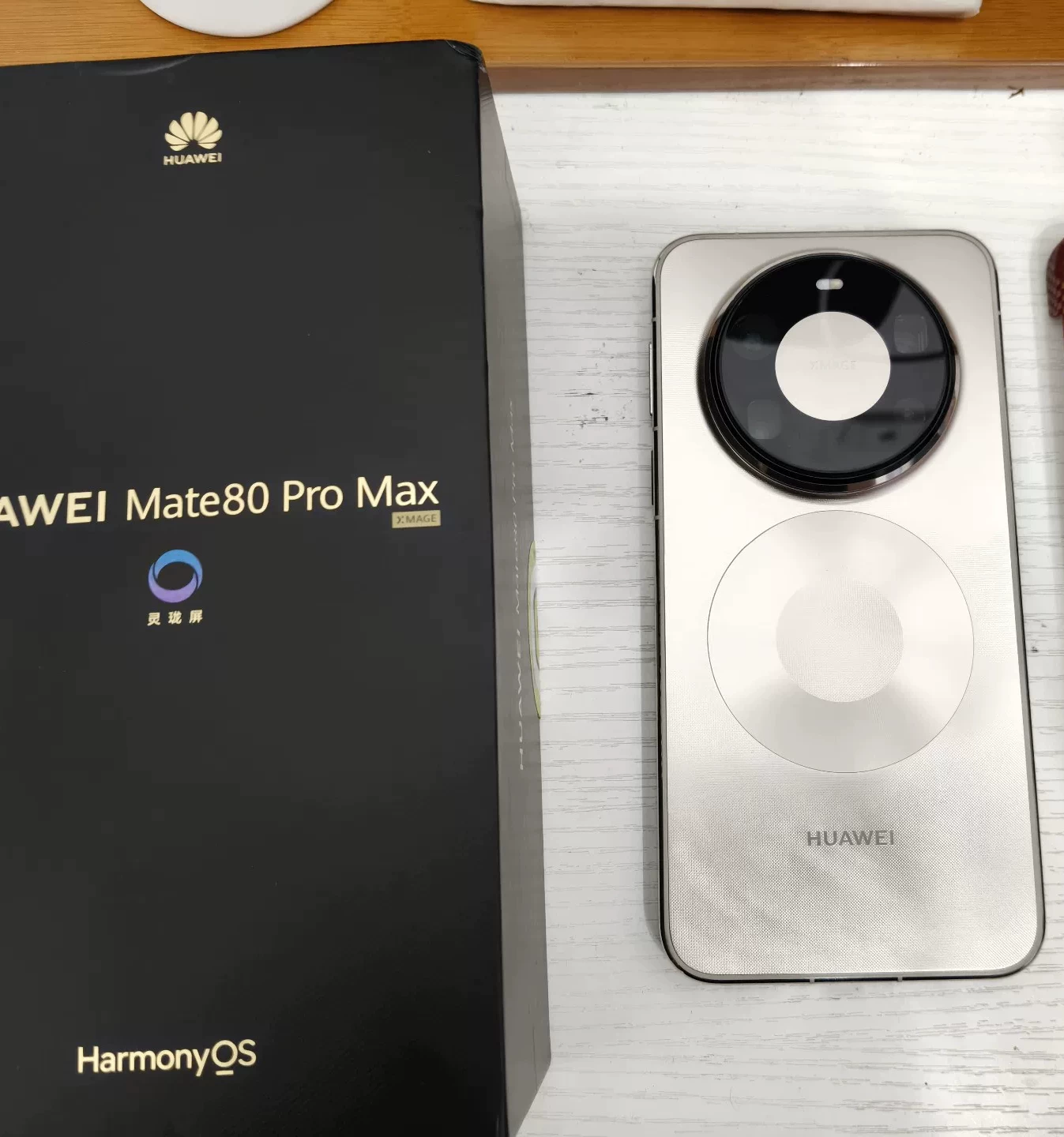 华为 mate80pro 512G 金色 几乎全新
